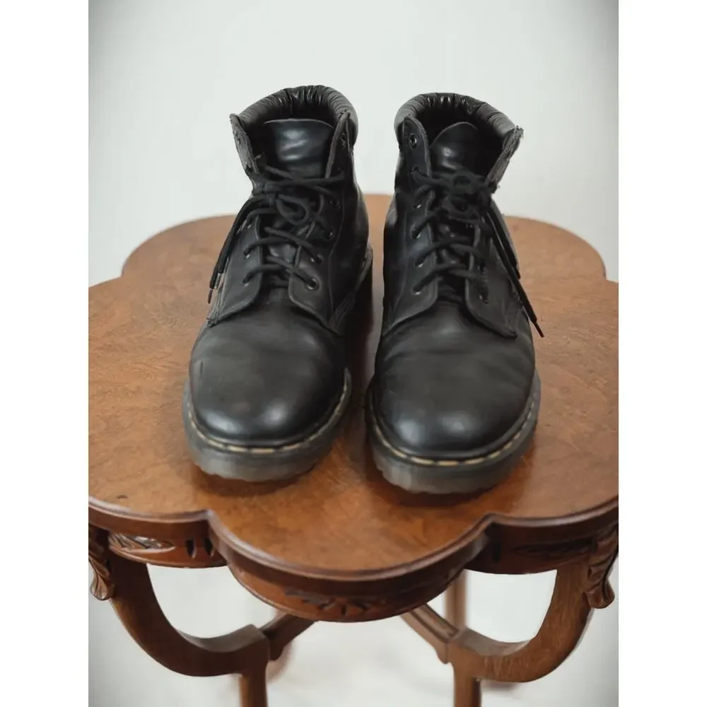 Dr. Martens MIE Made In England Black Boot VINTAGE #0019 Unisex UK 10 US Mens 11 - Picture 2 of 6